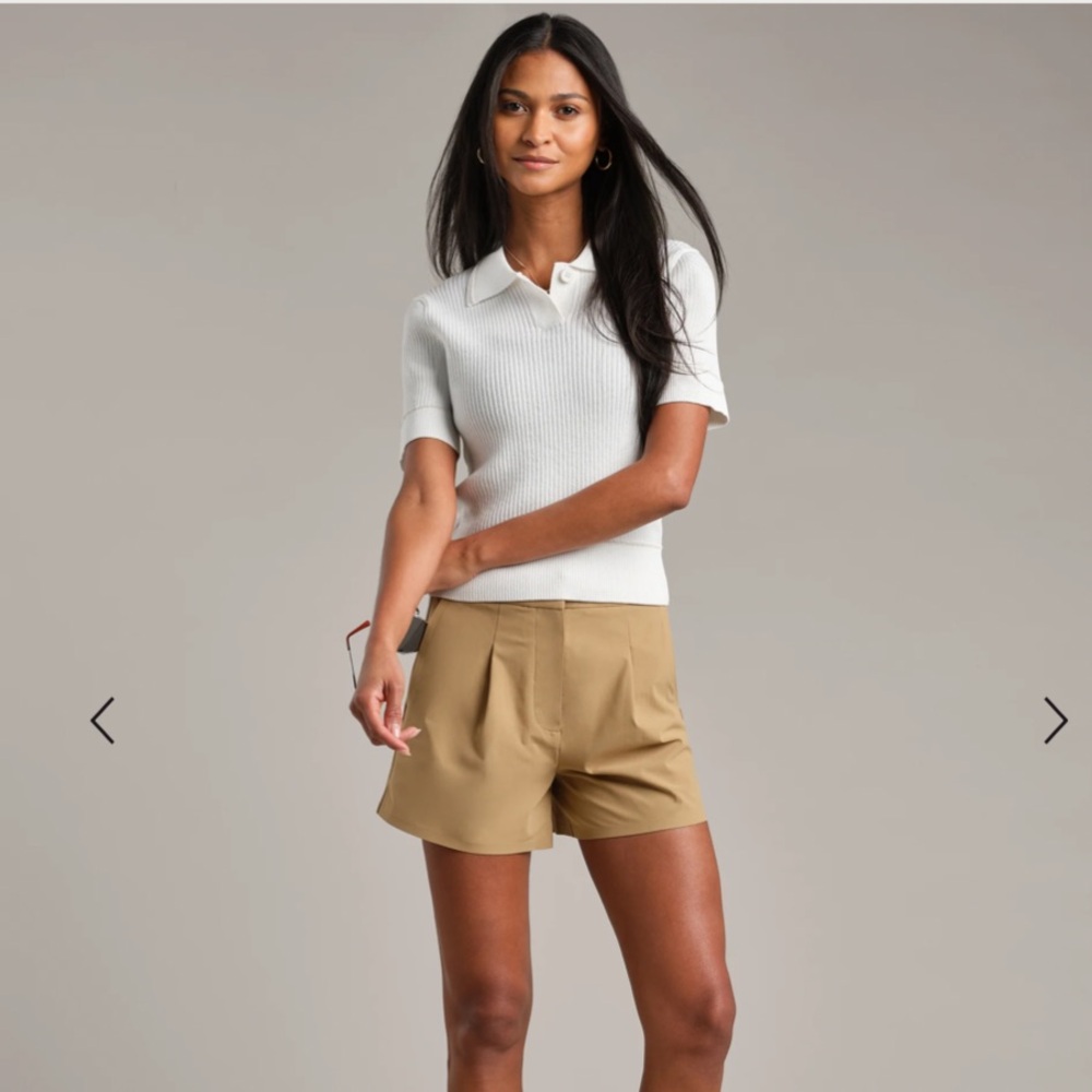 Rhone The Trouser Short Sedona Khaki Size 12